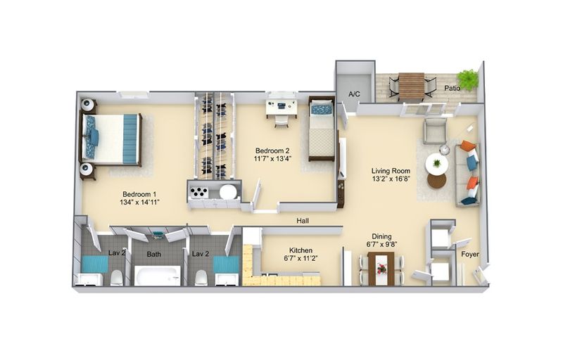 roommates in Carrboro Private Room in 2Bed.1.5Bath - cirtru.com