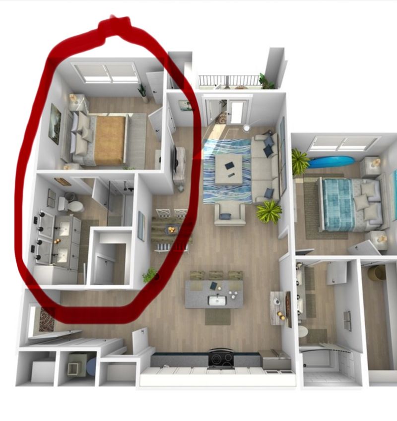roommates in Wilmington Private Room in 2Bed.2Bath - cirtru.com