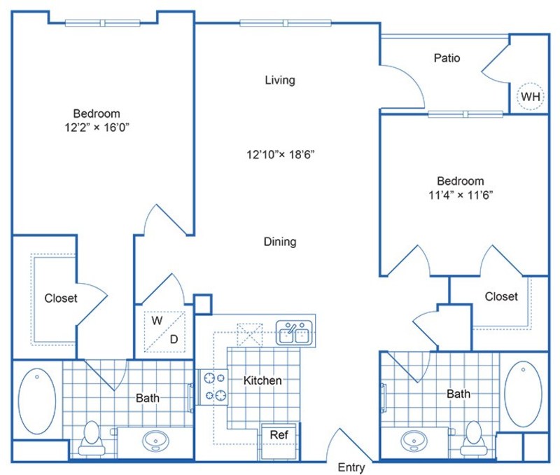 roommates in Los Angeles Private Room in 2Bed.2Bath - cirtru.com