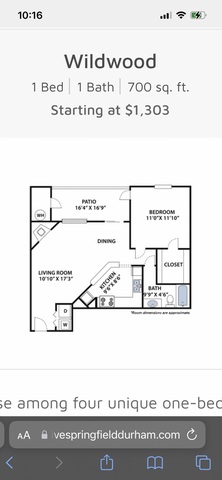 roommates in Durham Entire Place 1Bed.1Bath - cirtru.com
