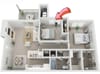 Shared Room in 2Bed.1Bath